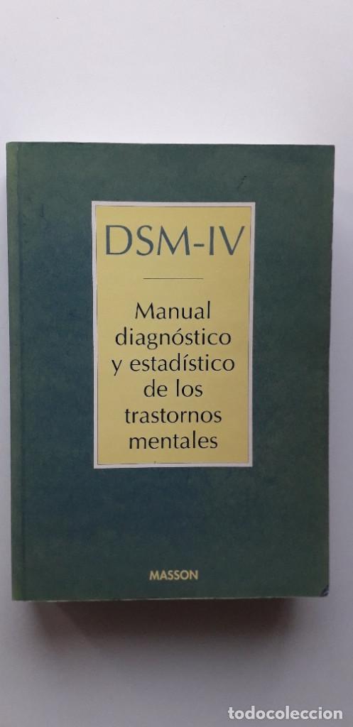 Dsm Iv Manual Diagnostico Y Estadistico De Los Comprar Libros De Psicología En Todocoleccion 