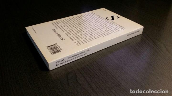 Libros de segunda mano: EL PROBLEMA CEREBRO-MENTE . Francisco Mora. - Foto 3
