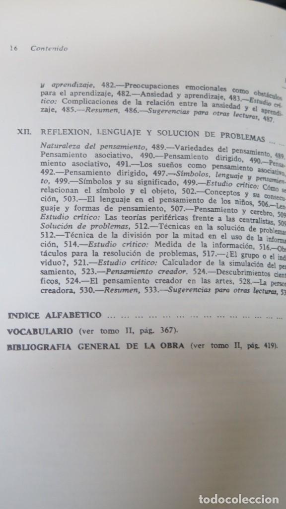 Libros de segunda mano: INTRODUCCION A LA PSICOLOGIA. HILGARD. 2 TOMOS - Foto 8