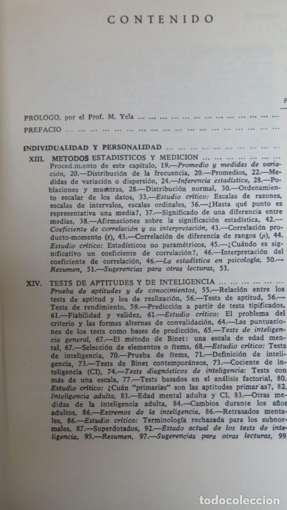 Libros de segunda mano: INTRODUCCION A LA PSICOLOGIA. HILGARD. 2 TOMOS - Foto 10