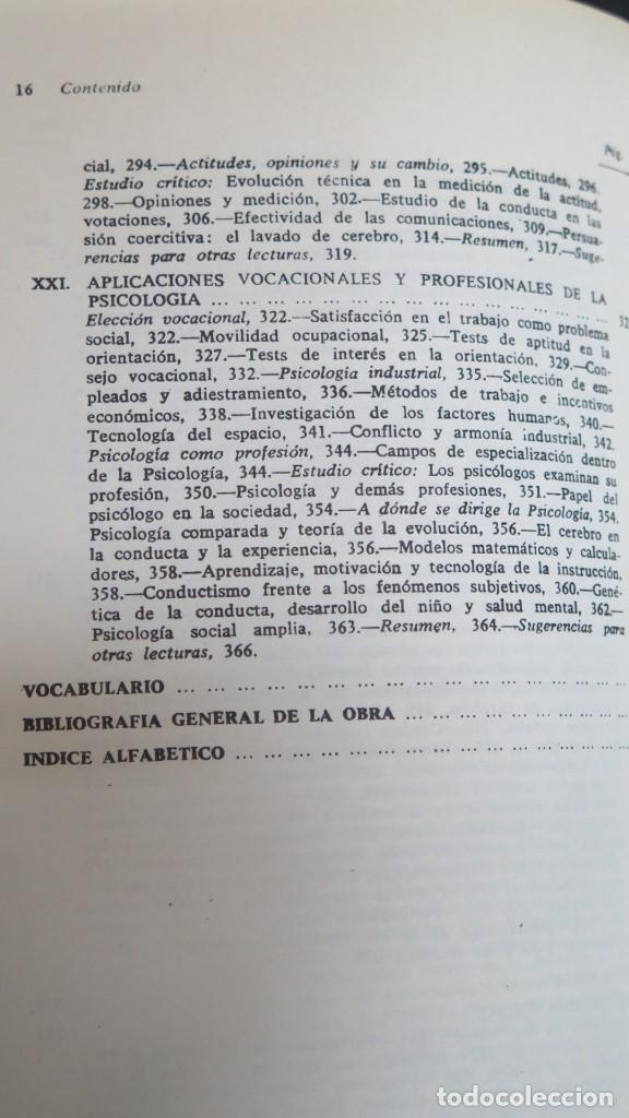 Libros de segunda mano: INTRODUCCION A LA PSICOLOGIA. HILGARD. 2 TOMOS - Foto 13