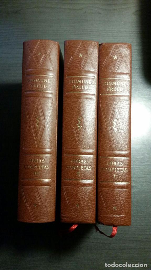 Libros de segunda mano: SIGMUND FREUD OBRAS COMPLETAS  3 Tomos - Foto 2
