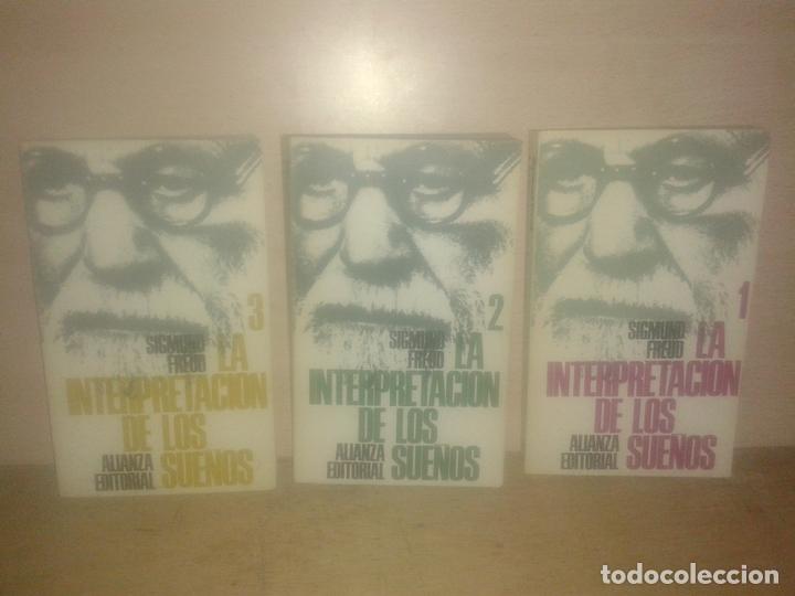 Libros de segunda mano: FREUD, Sigmund - LA INTERPRETACION DE LOS SUE&Ntilde;OS (3 VOLUMENES) - Foto 1