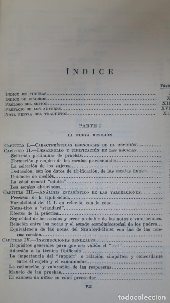 Libros de segunda mano: MEDIDA DE LA INTELIGENCIA. THERMAN. MERRILL - Foto 2