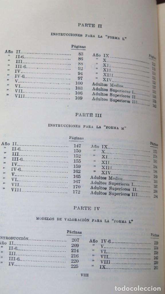 Libros de segunda mano: MEDIDA DE LA INTELIGENCIA. THERMAN. MERRILL - Foto 3