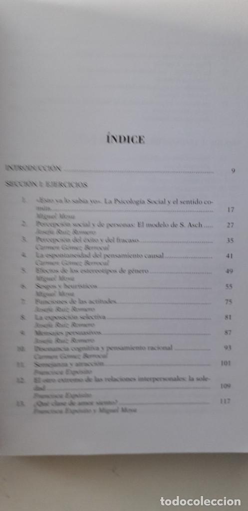Libros de segunda mano: PRACTICAS DE PSICOLOGIA SOCIAL - VV.AA. - Foto 4