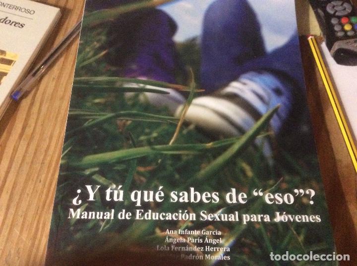 Gebrauchte B&uuml;cher: Manual educacion sexual para jovenes y tu que sabes de eso ejercicios fichas y actividades