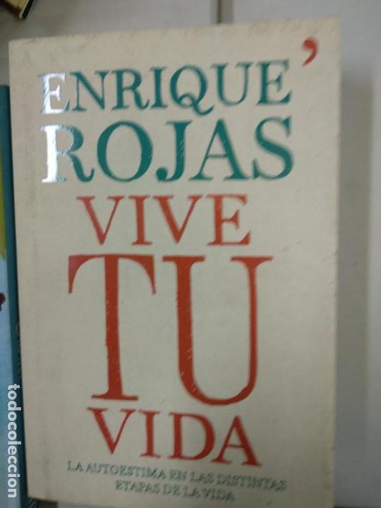 Libros de segunda mano: VIVE TU VIDA - ENRIQUE ROJAS - Foto 1