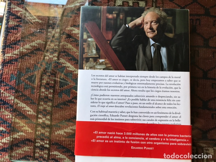 Libros de segunda mano: El viaje al amor. Eduardo Punset. Como nuevo - Foto 2