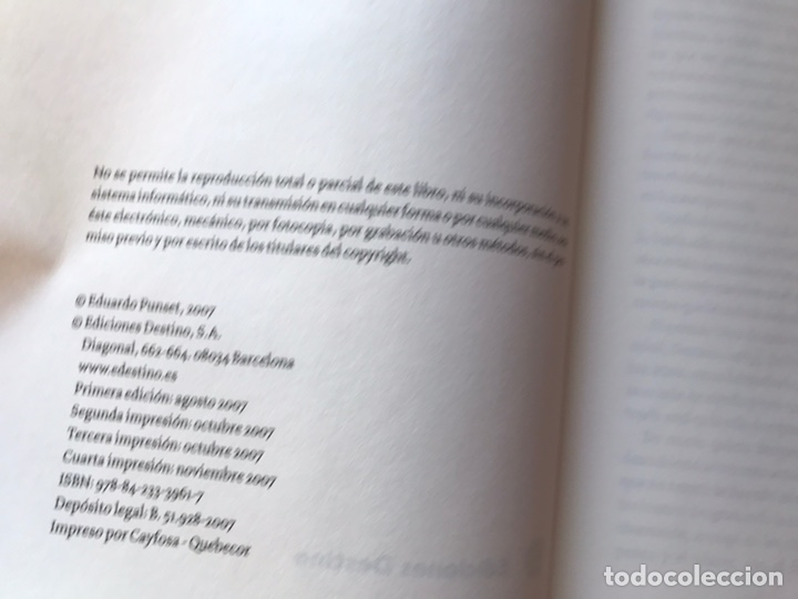 Libros de segunda mano: El viaje al amor. Eduardo Punset. Como nuevo - Foto 5