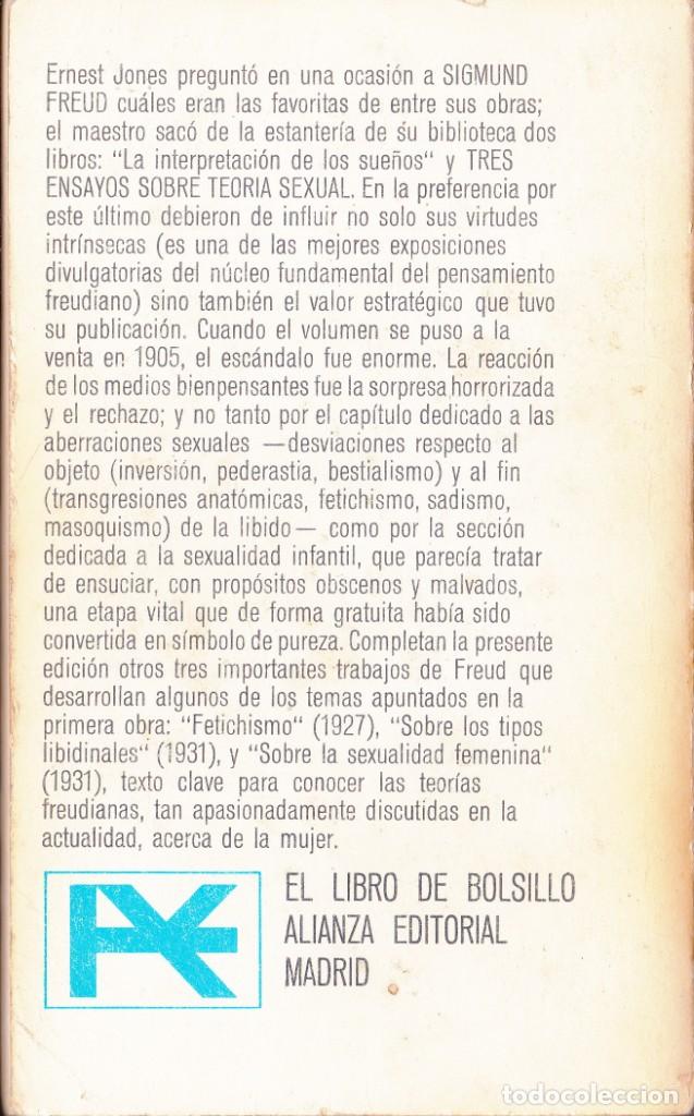 Libros de segunda mano: SIGMUND FREUD. 5 LIBROS ALIANZA EDITORIAL - Foto 2