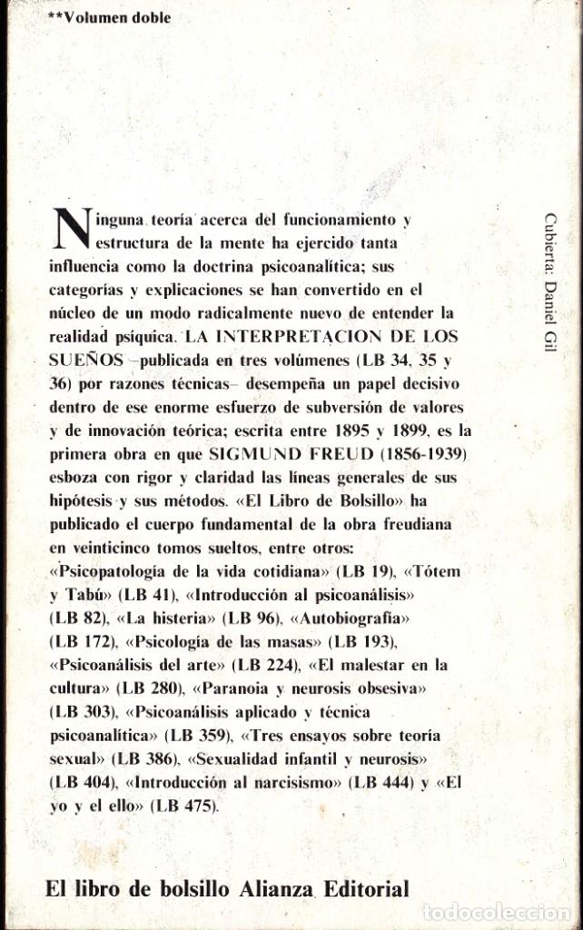 Libros de segunda mano: SIGMUND FREUD. 5 LIBROS ALIANZA EDITORIAL - Foto 10