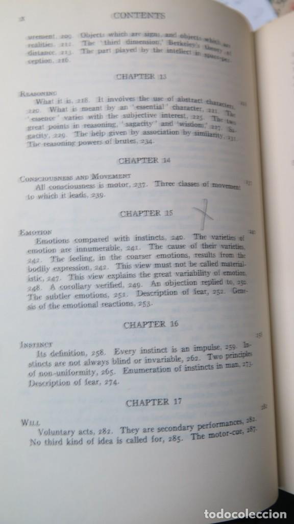 Libros de segunda mano: BRIEFER COURSE. WILLIAM JAMES. PSYCHOLOGY - Foto 5