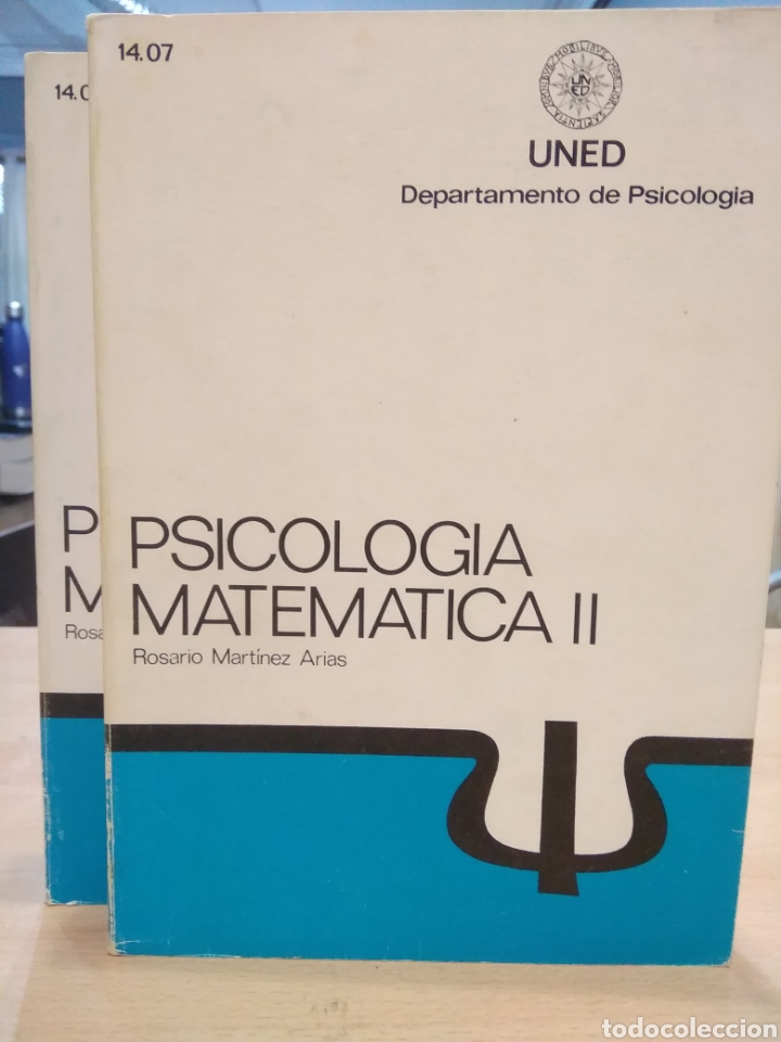 Libros de segunda mano: Psicolog&iacute;a matem&aacute;tica II. Uned. Tomos 1 y 2 - Foto 1