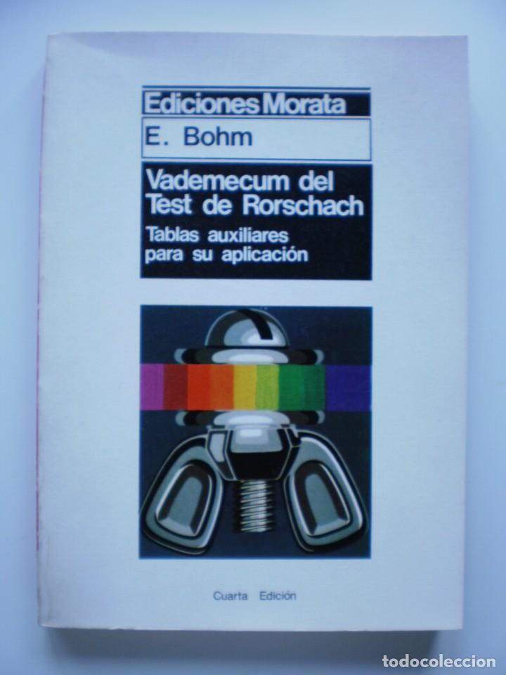 Libros de segunda mano: VADEMECUM DEL TEST DE RORSCHACH - Foto 1