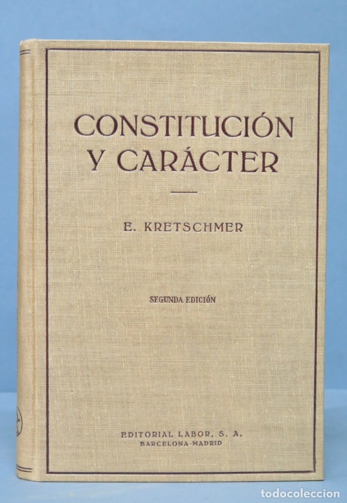 Libros de segunda mano: CONSTITUCI&Oacute;N Y CAR&Aacute;CTER. ERNST KRETSCHMER - Foto 1