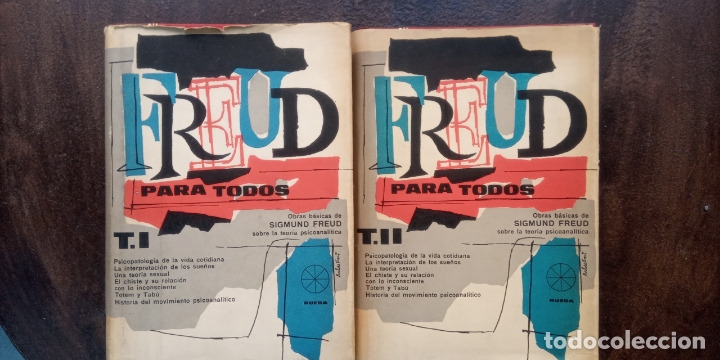 Libros de segunda mano: Sigmund Freud: Freud para todos. Obras b&aacute;sicas de Freud (2 tomos) - Foto 1