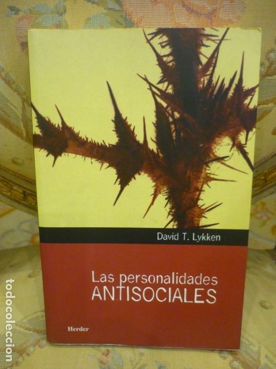 Libri di seconda mano: LAS PERSONALIDADES ANTISOCIALES, DE DAVID T. LYKKEN.