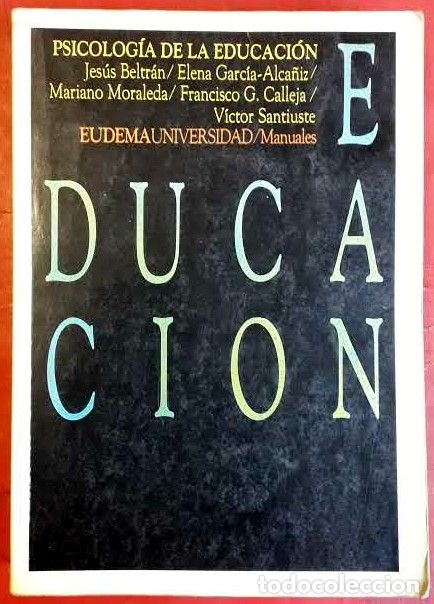 Libros de segunda mano: VV. AA. . Psicolog&iacute;a de la educaci&oacute;n - Foto 1
