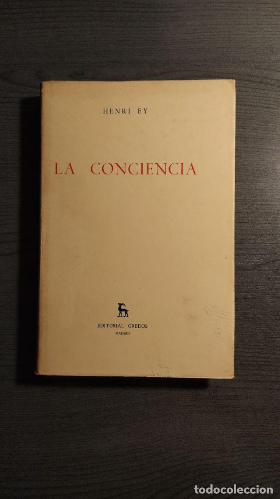 Libros de segunda mano: La Conciencia.  HENRI EY . Gredos . - Foto 1