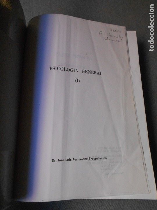 Libros de segunda mano: PSICOLOGIA GENERAL I - Foto 2
