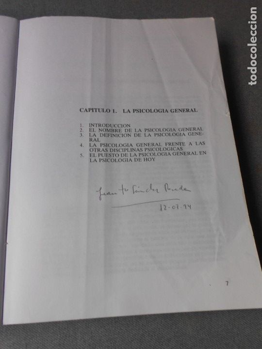 Libros de segunda mano: PSICOLOGIA GENERAL I - Foto 4