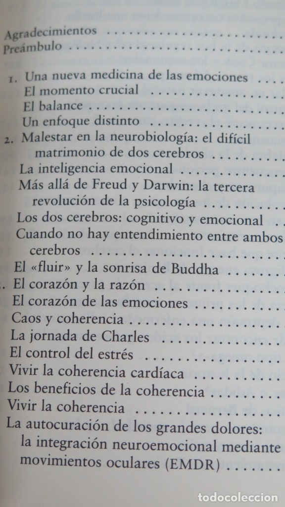 Libros de segunda mano: CURACI&Oacute;N EMOCIONAL. DAVID SERVAN-SCHREIBER - Foto 2