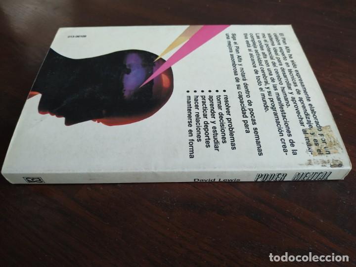 Libros de segunda mano: Poder mental, El plan Alfa. t&eacute;cnicas para potenciar la capacidad intelectual de David Lewis. - Foto 14