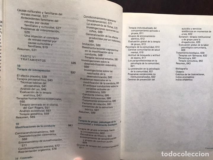 Libros de segunda mano: Psicolog&iacute;a de la conducta anormal. Gerald G. Davison - Foto 11