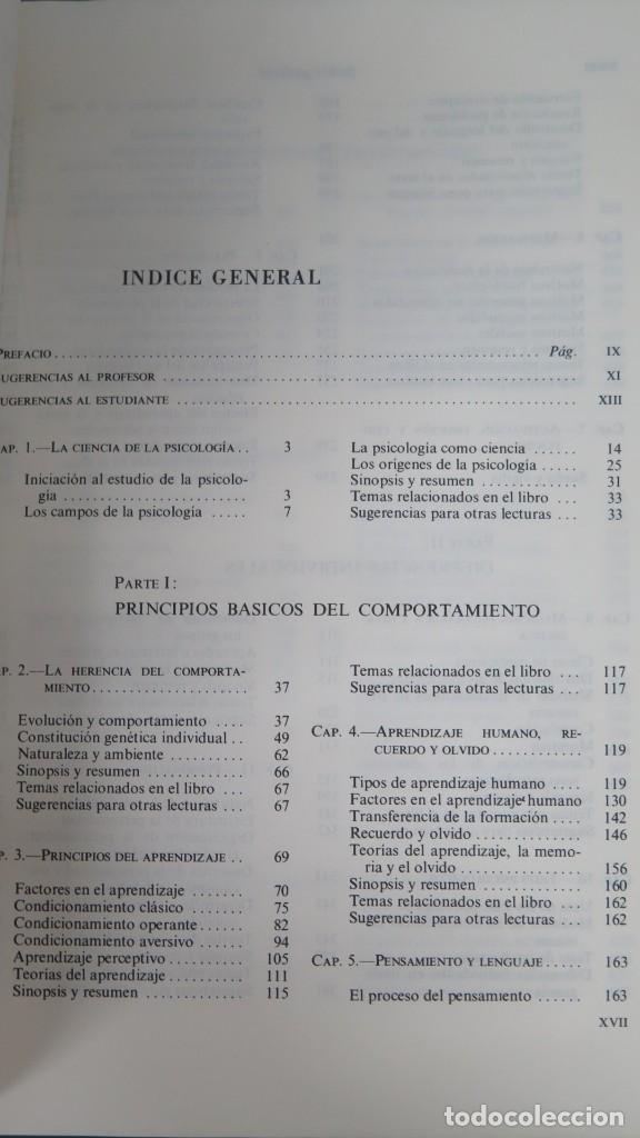 Libros de segunda mano: INTRODUCCI&Oacute;N A LA PSICOLOG&Iacute;A. MORGAN - Foto 2