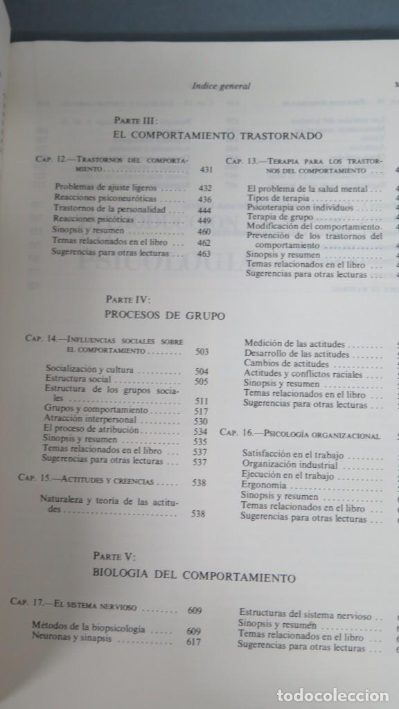 Libros de segunda mano: INTRODUCCI&Oacute;N A LA PSICOLOG&Iacute;A. MORGAN - Foto 4