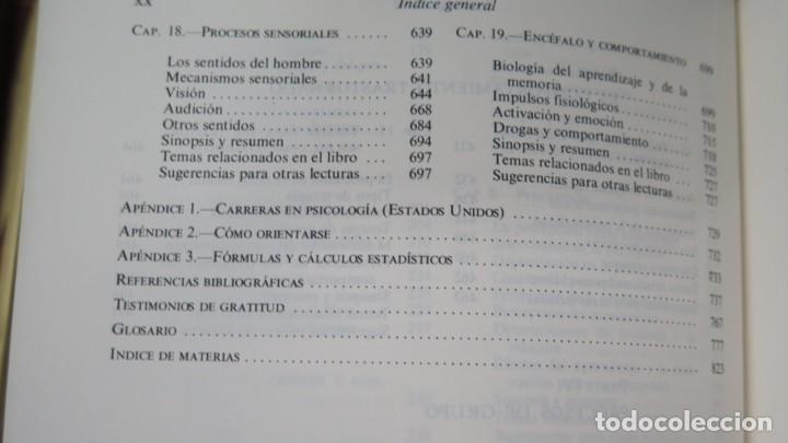 Libros de segunda mano: INTRODUCCI&Oacute;N A LA PSICOLOG&Iacute;A. MORGAN - Foto 5