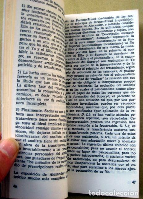 Libros de segunda mano: La Teoria De La Transferencia, de Daniel Lagache - Foto 3