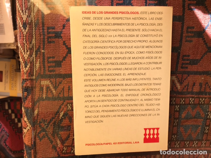 Libros de segunda mano: Ideas de los grandes psic&oacute;logos - Foto 2