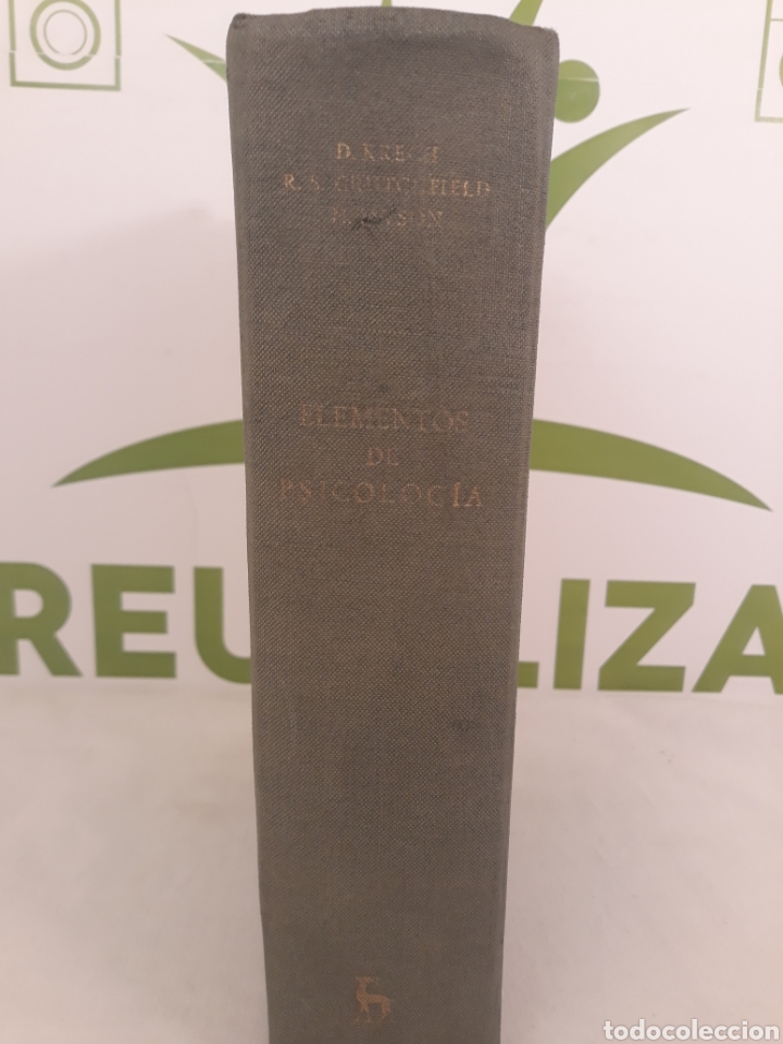 Libros de segunda mano: Elementos de psicologia.editorial gredos.