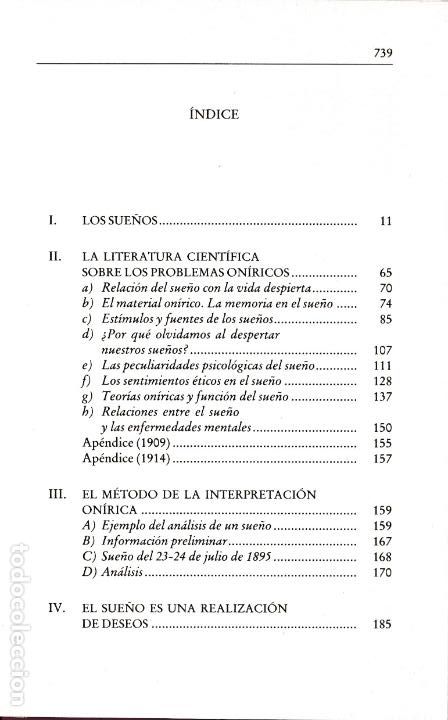 Libros de segunda mano: La Interpretaci&oacute;n de los sue&ntilde;os / Sigmund Freud - Foto 5