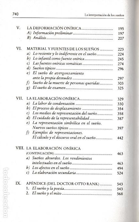 Libros de segunda mano: La Interpretaci&oacute;n de los sue&ntilde;os / Sigmund Freud - Foto 6