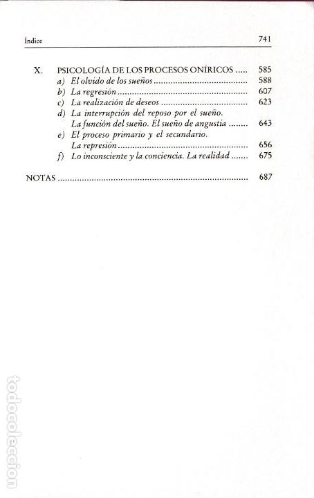 Libros de segunda mano: La Interpretaci&oacute;n de los sue&ntilde;os / Sigmund Freud - Foto 7