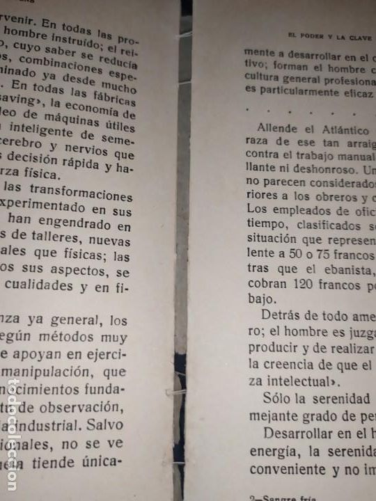 Libros de segunda mano: E. W. STEVENS EL PODER Y LA CLAVE DE LA SANGRE FR&Iacute;A CUARTA EDICI&Oacute;N 1957 - Foto 3
