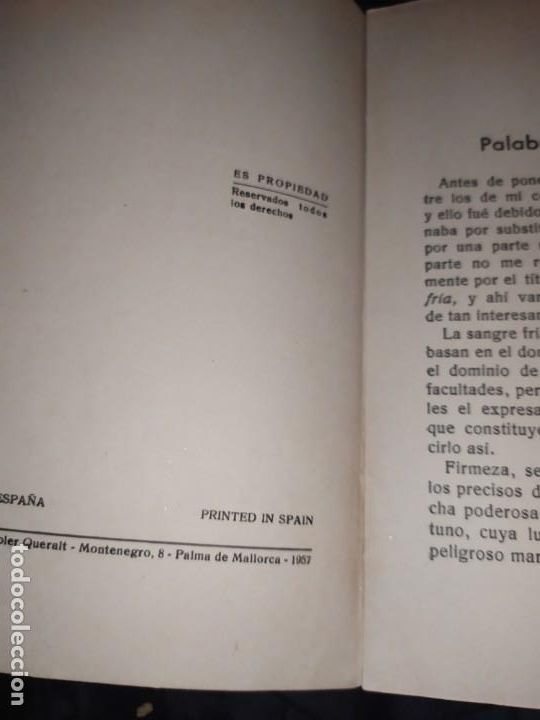 Libros de segunda mano: E. W. STEVENS EL PODER Y LA CLAVE DE LA SANGRE FR&Iacute;A CUARTA EDICI&Oacute;N 1957 - Foto 16
