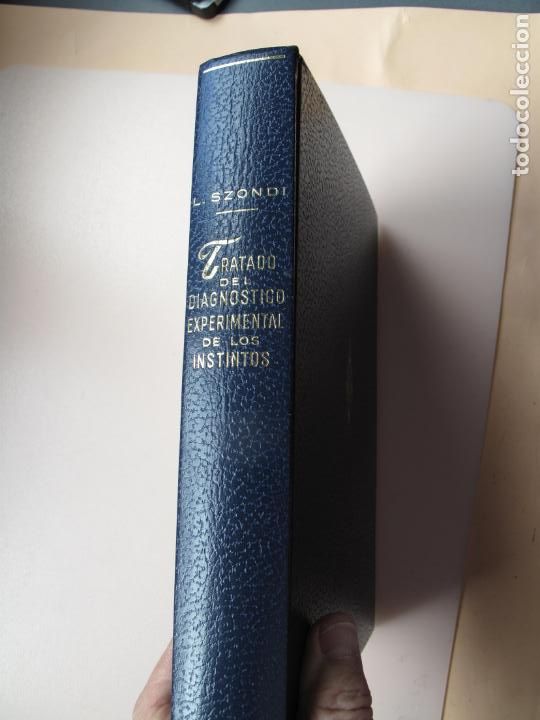 Gebrauchte B&uuml;cher: TRATADO DE DIAGN&Oacute;STICO EXPERIMENTAL DE LOS INSTINTOS.- L. SZONDI.- BIBLIOTECA NUEVA.1970