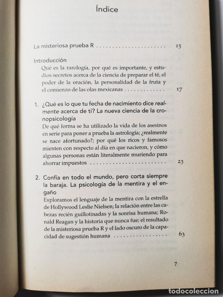 Libros de segunda mano: RAROLOG&Iacute;A (RICHAR WISEMAN) - Foto 2
