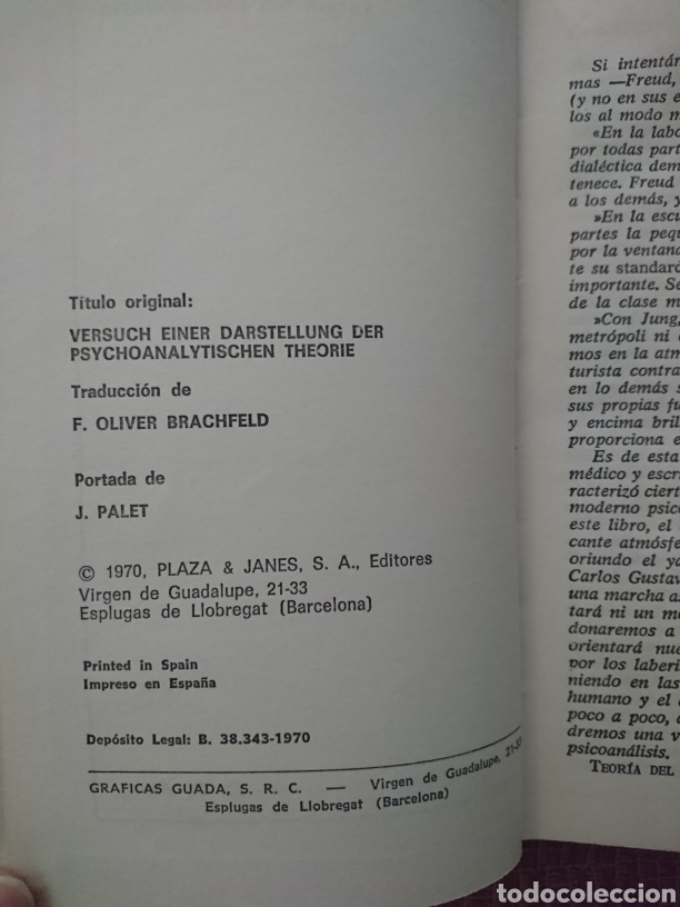 Libros de segunda mano: Teor&iacute;a del psicoan&aacute;lisis - Foto 4