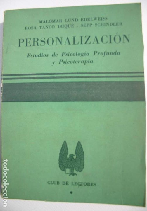 Libros de segunda mano: Personalizaci&oacute;n (1967) - Foto 1