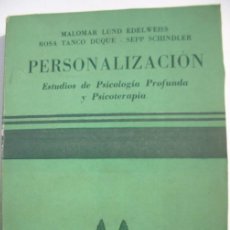 Libros de segunda mano: PERSONALIZACIÓN (1967)