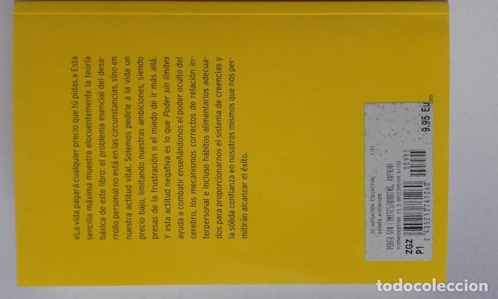Libros de segunda mano: Poder sin l&iacute;mites. La nueva ciencia del desarrollo personal. Anthony Robbins - Foto 2