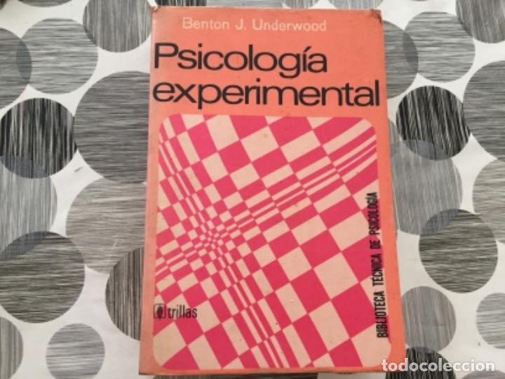 Libros de segunda mano: Psicolog&iacute;a experimental. Benton J. Underwood - Foto 1