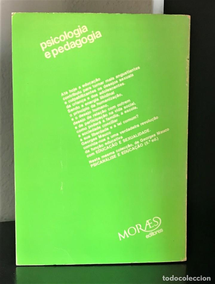 Libros de segunda mano: Educa&ccedil;&atilde;o e Sexualidade de Georges Mauco - Foto 2
