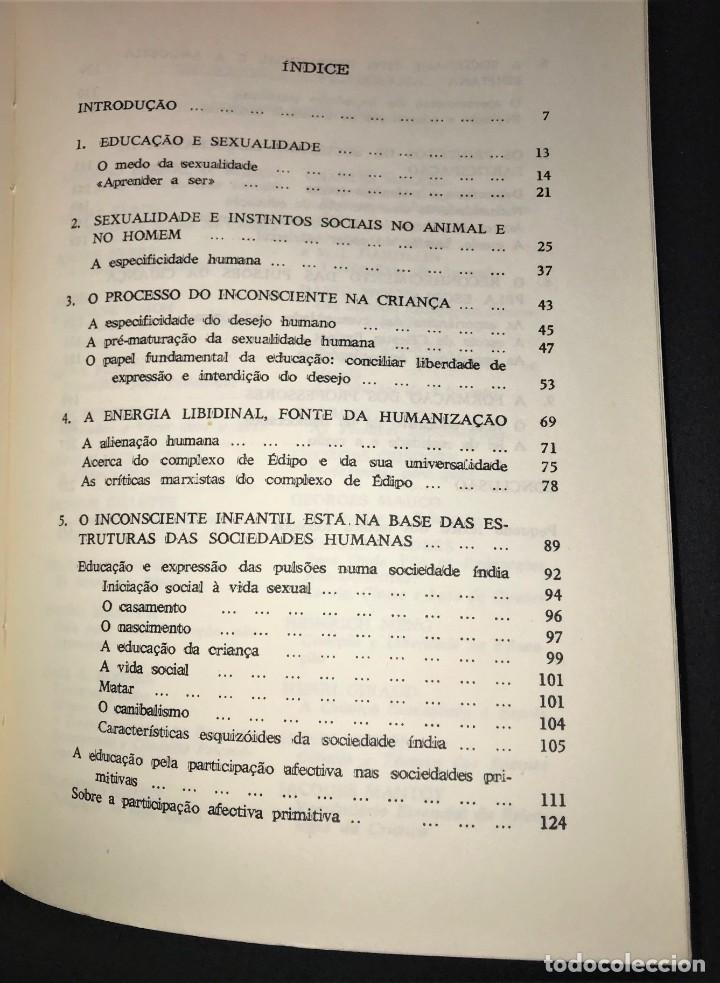 Libros de segunda mano: Educa&ccedil;&atilde;o e Sexualidade de Georges Mauco - Foto 3