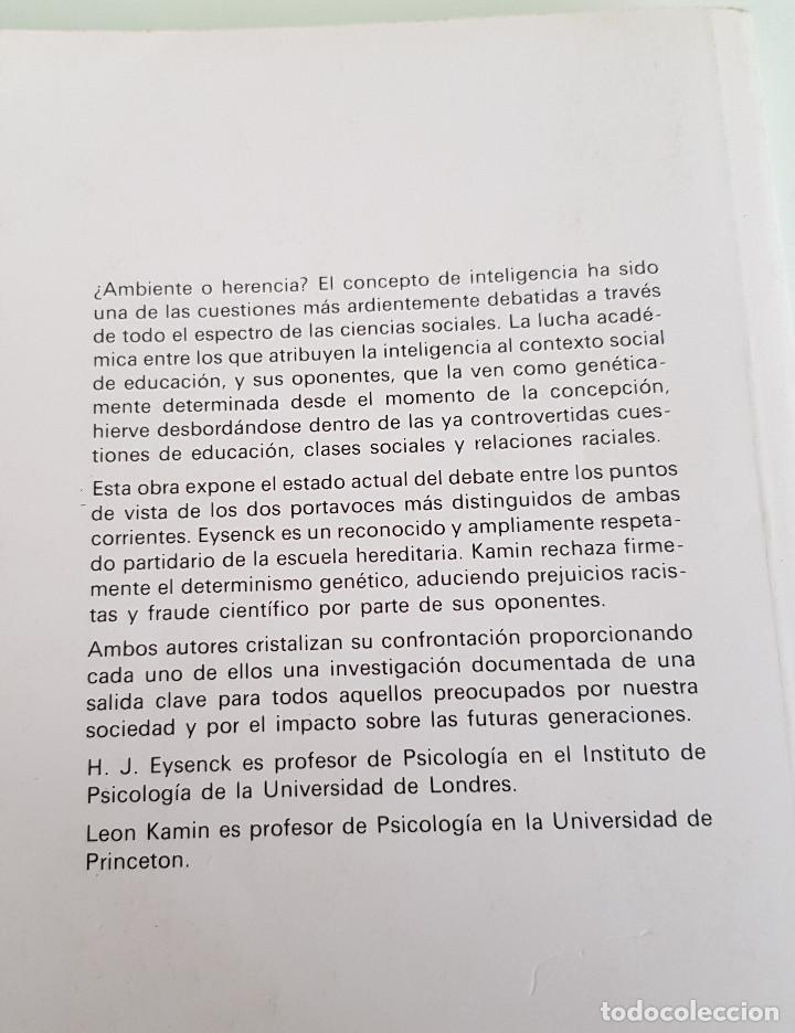 Libros de segunda mano: LIBRO, LA CONFRONTACI&Oacute;N SOBRE LA INTELIGENCIA - Foto 3